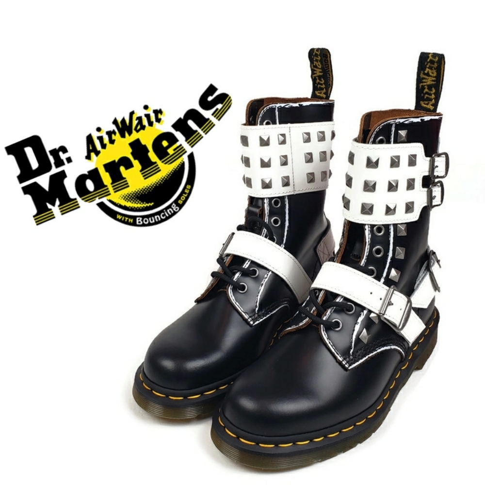 Dr. Martens 1490 Joska Stud Boots Men 8 Wom 9.5